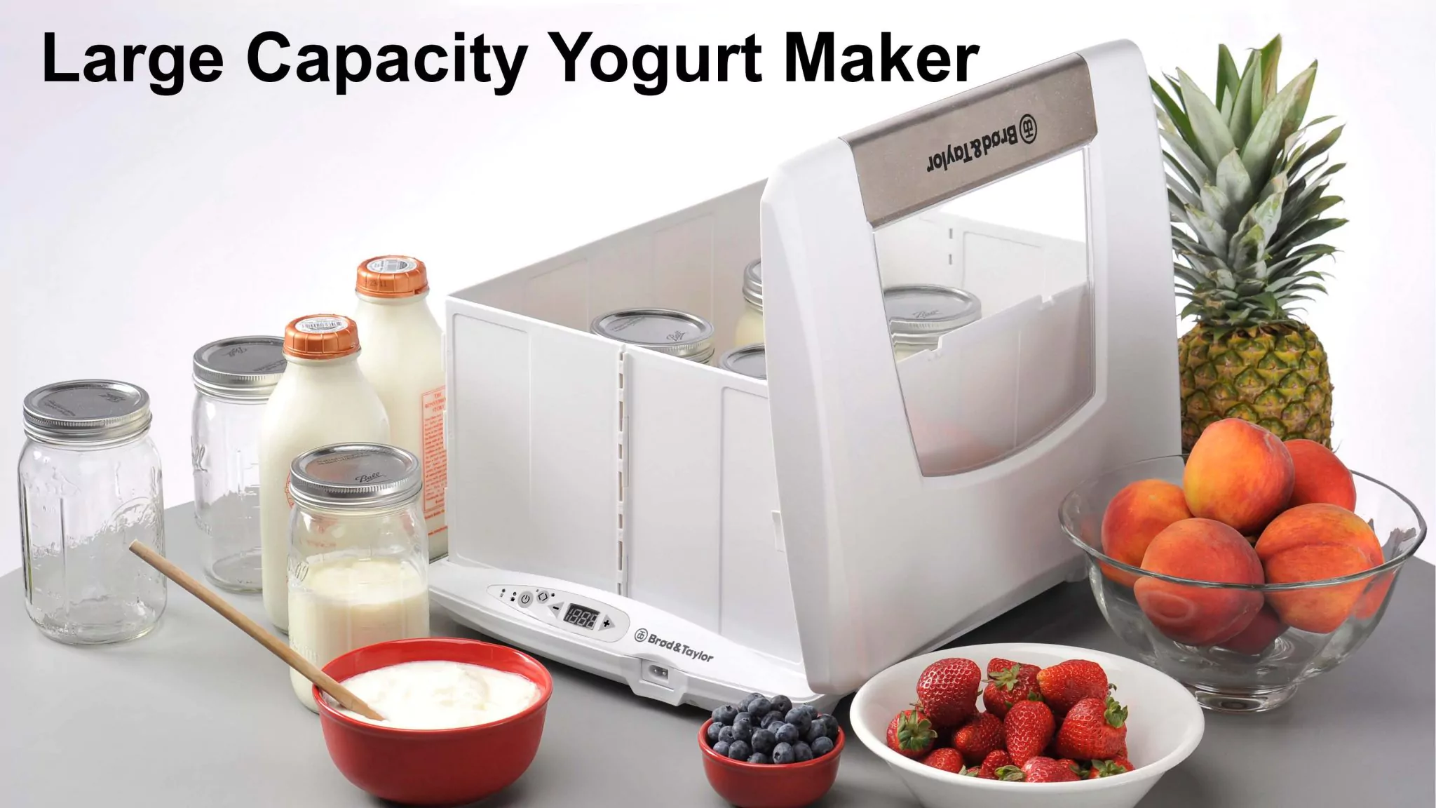 BageBixen Large Cacity Yogurt Maker 7192 01 Hæveskab Til Brød Fra Brød & Taylor - Billede 7